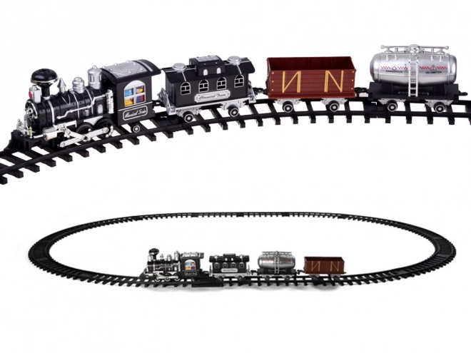 RC0612 Treinlocomotief met wagons op afstandsbediening