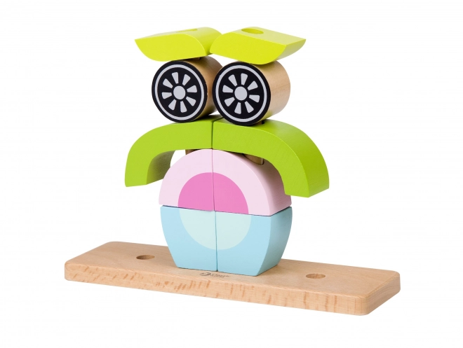 Houten puzzel - Uil