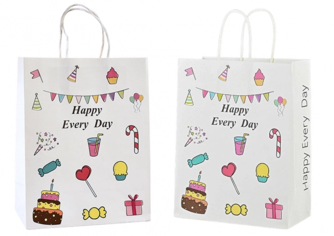 Papieren cadeautasje