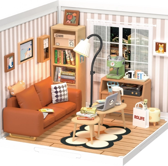 Realistic mini details and furniture