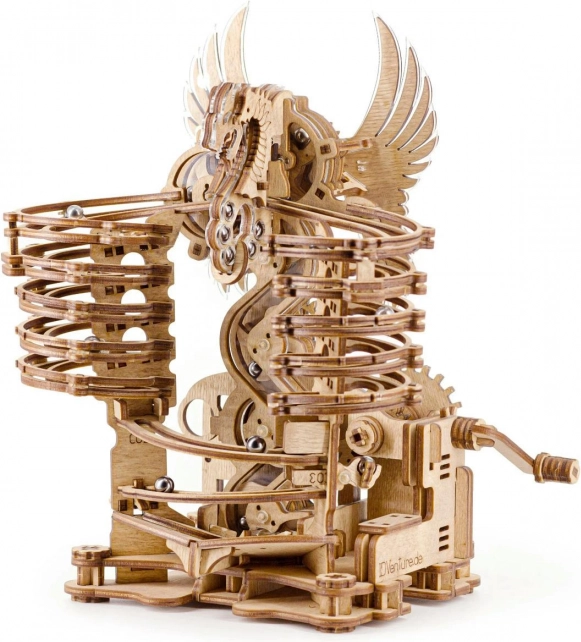3D wooden marble run MARBLE RUN DRAGON by IDVENTURE