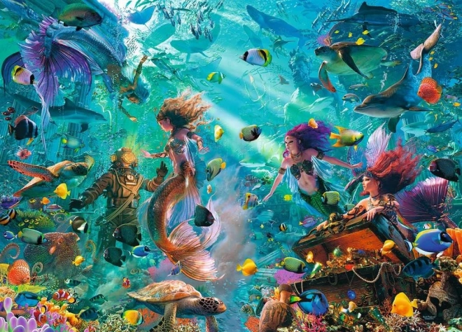 Puzzle 9000 Pieces Magical Underwater World