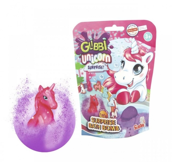 Glibbi Unicorn waterbom met verrassing