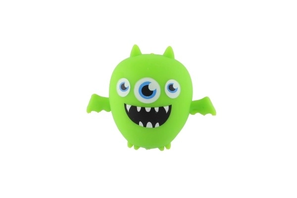 Monster/slijm antistress bal 9x8cm 3 kleuren