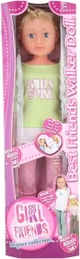 Walking Doll Blonde 80 cm