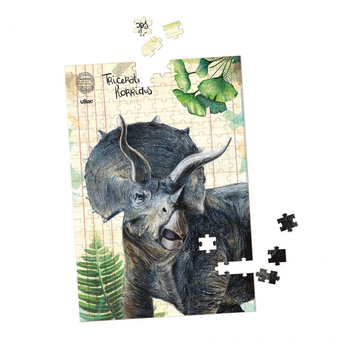 Vilac Set aus drei Dinosaurier-Puzzles