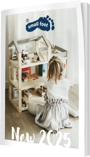 Gedruckter Katalog der Neuigkeiten 2025 Small Foot