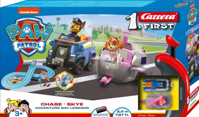 Carrera First Autobaanset Paw Patrol 2,4 m
