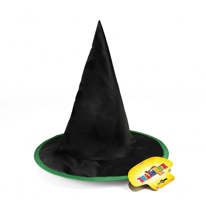 Kinderhoed zwart-groen heks/Halloween