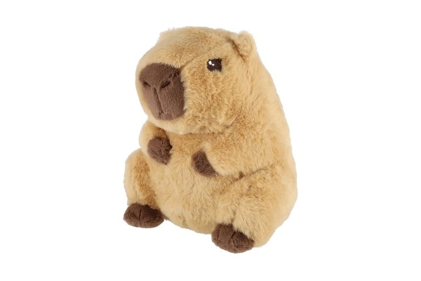 Pluche capibara 22 cm – zachte knuffel in drie kleuren