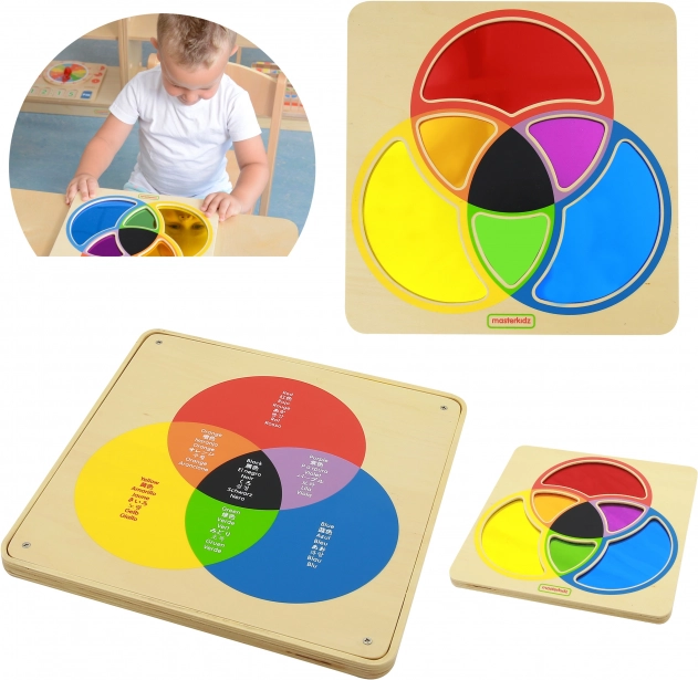 Educational Board with Colorful Mirror by Masterkidz