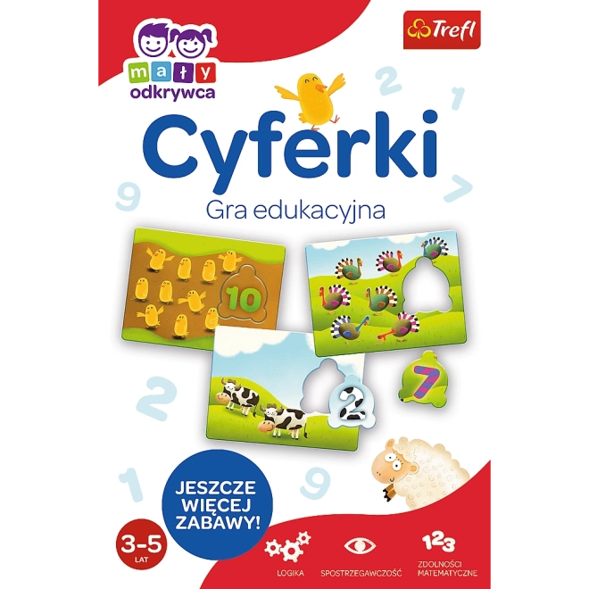 Educational game Numbers from Small Explorer Trefl series