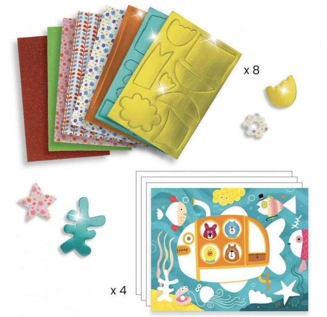 DJECO Mozaiek Picknick met dieren