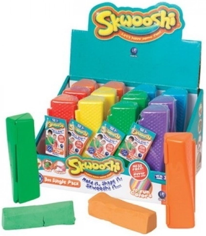 Skwooshi pâte à modeler – coffret 8×84 g en présentoir