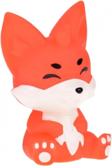 Rubberen vingerpopjes Dierentuin dieren - set van 5 figuurtjes