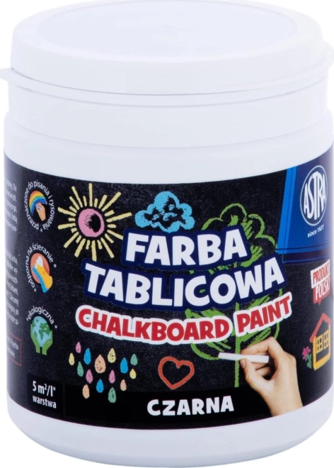 Schoolbordverf ASTRA 250 ml zwart
