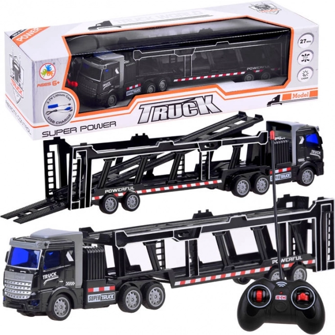 Remotely Operated Truck with Trailer