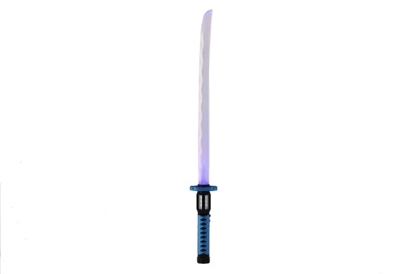 Leuchtendes Kunststoff-Samuraischwert 73 cm
