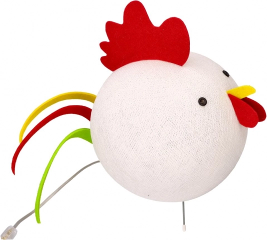 Verspieltes Hahn-Design fürs Kinderzimmer