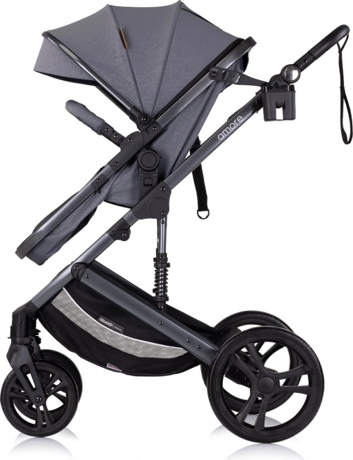 Combinatie kinderwagen Amore 2-in-1 Wolkengrijs