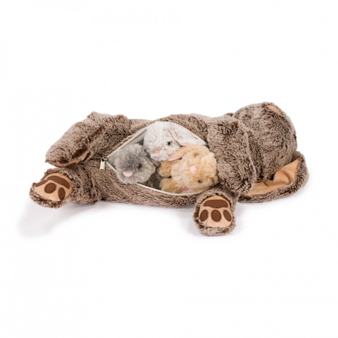 Knusse Noxxiez FP503 Konijntjes met moeder - pluchen speelgoed