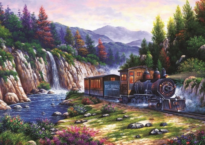 Puzzle Zugreise 1000 Teile ART PUZZLE