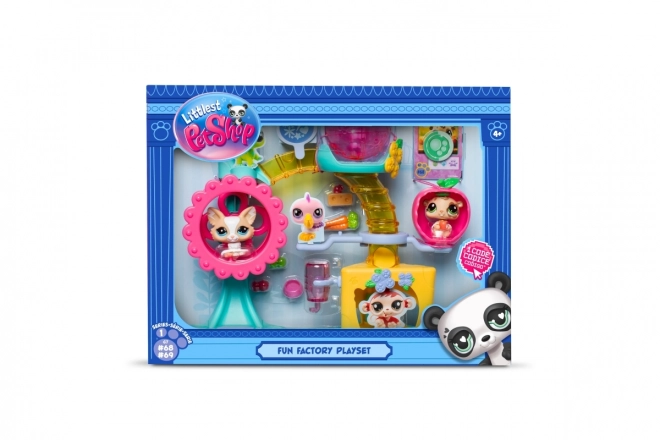Littlest Pet Shop Spaßfabrik mit 2 Figuren