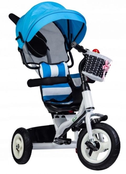 Driewieler met draaibare kap en duurzame rubberen wielen ECOTOYS