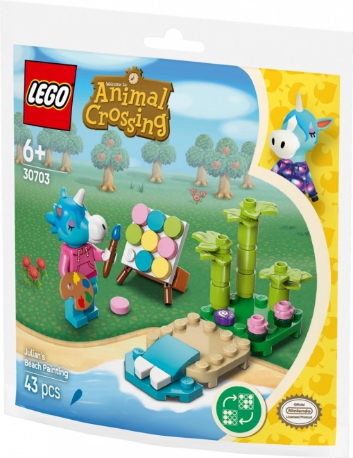 LEGO® Animal Crossing™ 30703 Julian’s painting beach