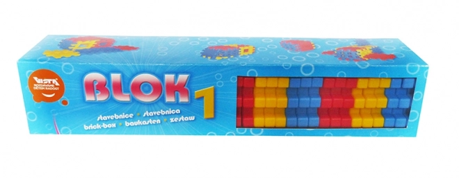 Eerste bouwset Blok 36 stuks in doos 34x7x7cm 12m+