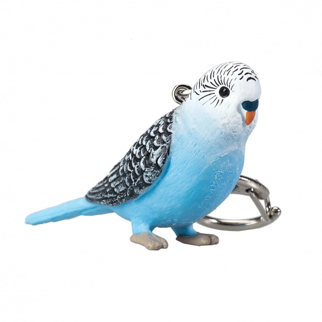 Mojo sleutelhanger parkiet blauw