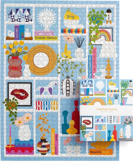 GALISON Puzzel Jonathan Adler - Shelfie 1000 stuks