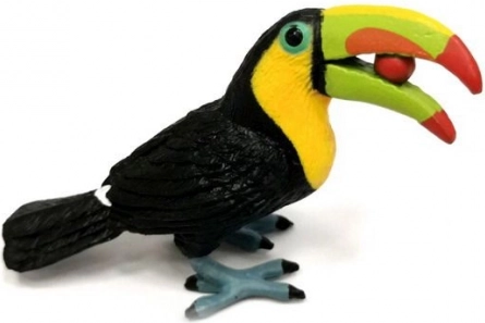 Figur Großer Tukan mit Früchten