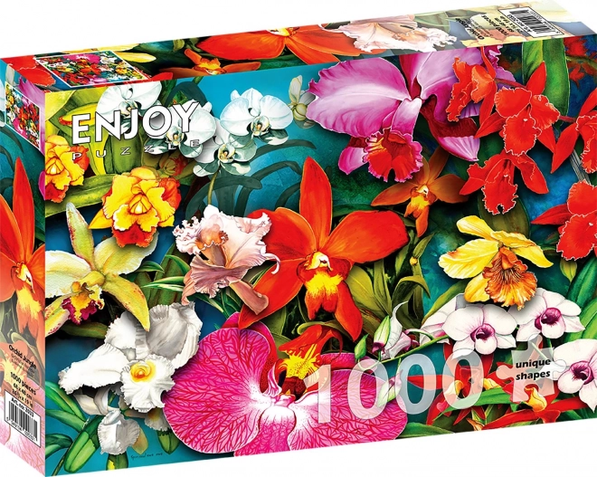 Puzzel Jungle Orchideeën 1000 stukjes
