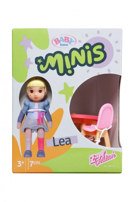 BABY born Minis Set avec table d'anniversaire, chaises et poupée