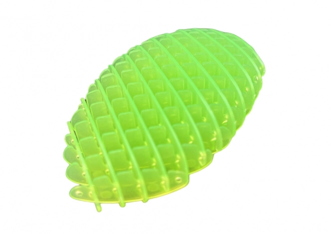 Jouet sensoriel flexible anti-stress vert 5 cm