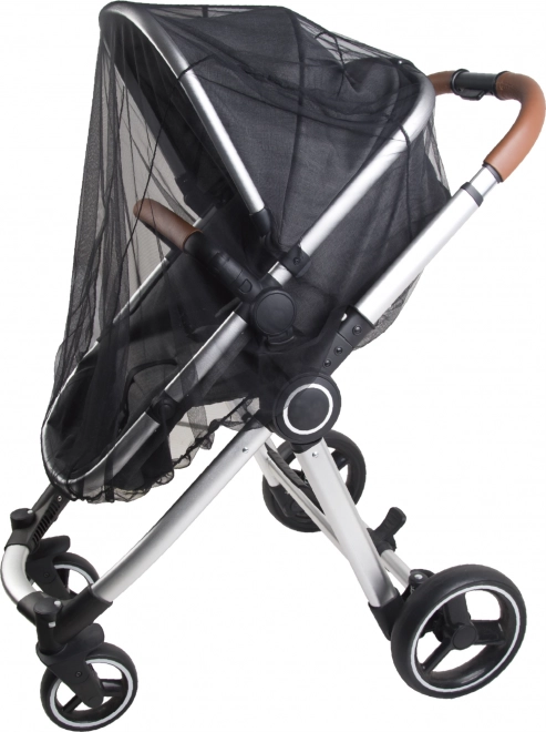 FreeON Universele muggennet voor kinderwagen - zwart