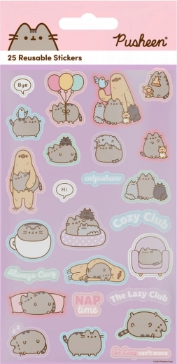 Stickers met Pusheen-motief