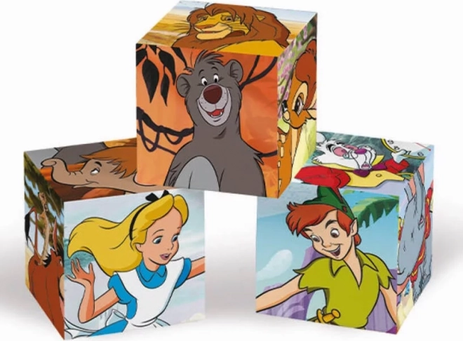 CLEMENTONI Afbeeldingsblokken Disney klassiekers, 6 blokken