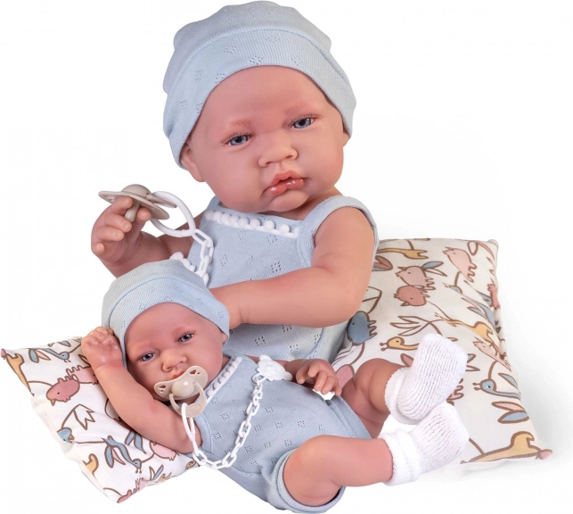 Realistic Baby Doll Antonio Juan with Full Vinyl Body 42 cm
