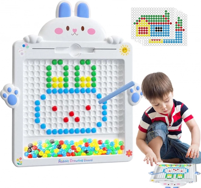 Tablette de dessin magnétique pour enfants Lapin par WOOPIE