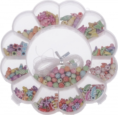 Set de perles 80 g – fleur