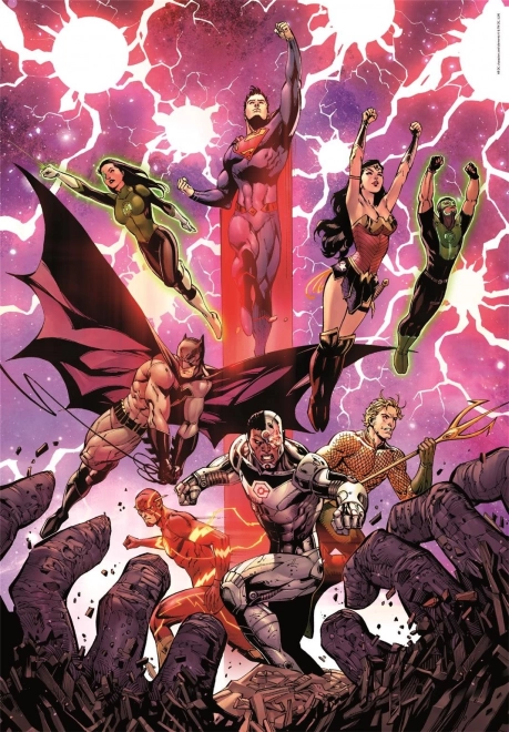Puzzle 1000 Pieces Compact DC Comics Justice League