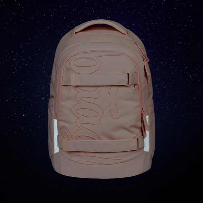 Ensemble Baagl Skate Max Creamy : sac à dos, trousse et sac à cordon