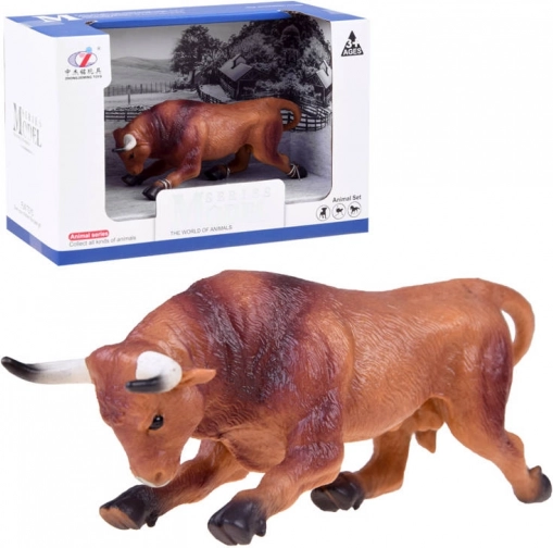 Brown Bull Figurine Animal Farm Series