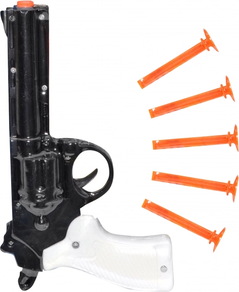 Pistolet à fléchettes avec ventouses set 21 cm