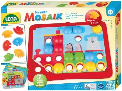 Lena eerste mozaïek – vervoer