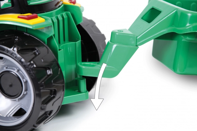 Lena Tractor zonder lepel en graafmachine met aanhanger