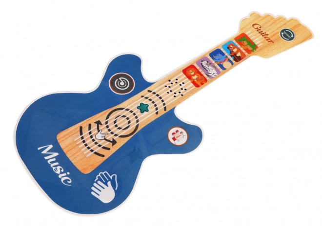 Gitaar voor kinderen met lichtfunctie
