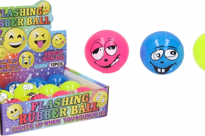 Glowing Smile Ball Toy